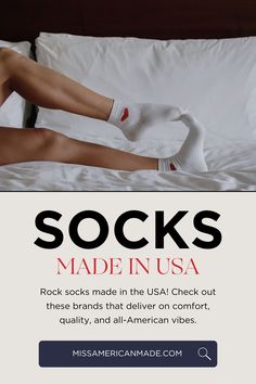 Socks have evolved, and these American-made picks are here to prove it! Thanks to bold patterns and vibrant colors, these 15 socks add personality to any look. The best part? They’re 100% USA-made, bringing both quality and style to your wardrobe. #StatementSocks #USAMade #StylishEssentials Statement Socks, Bobby Socks, Clothing Blogs, Sock Game, Bold Patterns, Cute Socks, Add Personality