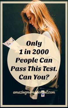 Only 1 in every 2000 people can pass this test. It was super hard! Go ahead and take this fun quiz to see if you are one of the 2000. Quizzes For Teenagers, Intelligence Quizzes, Personality Test Quiz, History India, Mind Test, Iq Test Questions, Personality Type Quiz, Quizzes Funny, Myers Briggs Test