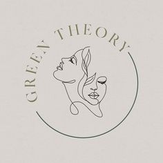 the logo for greeley and the story, which features two women's faces