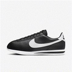 You spoke. We listened. Based on your feedback, we've revamped the original Cortez while maintaining the retro appeal you know and love. This version has a wider toe area and firmer side panels, so you can comfortably wear them day in and day out without any warping. Cortez fans—this one’s for you. Nike Cortez Mens, Nike Cortez Black, Nike Cortez Leather, Nike Original, Nike Classic Cortez, Classic Cortez, Nike Models, Nike Classic, Black Leather Shoes