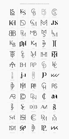 an old english alphabet with different letters and numbers on the upper half of each letter