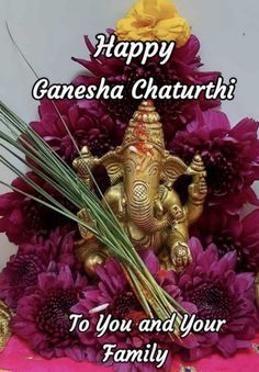 happy ganesha chaturthi to you and your family