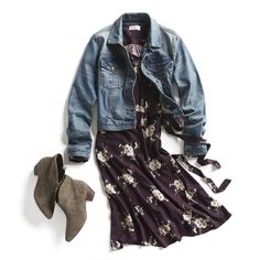 Easy Fall Outfit Ideas Denim Jacket With Jeans, How To Wear Denim Jacket, Jacket With Jeans, Rings Pandora, Origami Fashion, Jean Jacket Outfits, Pattern Jacket, Charms Pandora