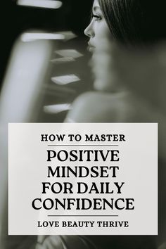 Want to feel more confident every day? These 5 steps help you master a positive mindset, boost self esteem, and tackle challenges with resilience. Perfect for anyone ready to start their self growth journey. If you want to know how to master positivity to become your best self, here’s where to start to improve yourself and change your life. #PositiveMindset #BoostConfidence #MindsetMastery #SelfLove #PersonalDevelopment #PersonalGrowth #SelfImage #SelfConcept #SelfImprovement #BestLife #BestSelf Boost Self Esteem, Become Your Best Self, Personal Growth Motivation, Self Growth, Books For Self Improvement, Self Concept, Self Confidence Tips, Confidence Tips