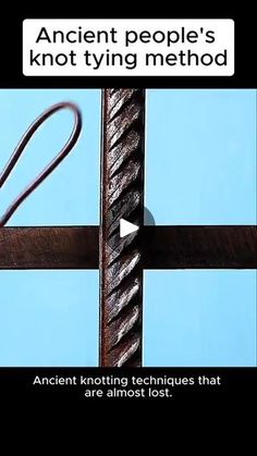 1.9K views · 51 reactions | Ancient People's knot tying method 
#fyp #foryou #lifetips #life #lifehacks #viral | LifeTips Knot Tying, Tie Knots, Life Hacks, Knot