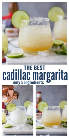 the best cadillac margarita only 5 ingredients