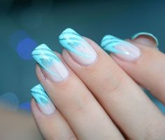 Quotes Exercise, Nail Art French, French Nail Art, French Nail Designs, Nail Art Ombre, Diy Nail Designs, Trendy Nail Art, Popular Nails, Nail Art Galleries