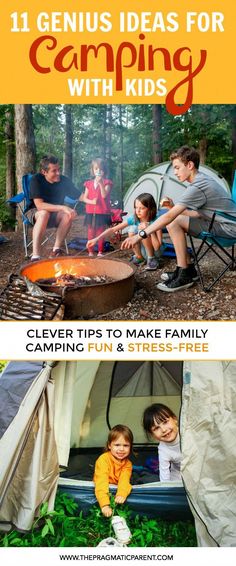 camping with kids is the best way to make campfires fun for all ages