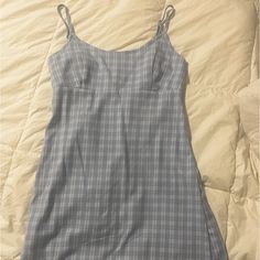 Never Worn! Still Has Tags Absolutely No Flaws Just Doesn’t Fit Light Blue Casual Dress For Picnic, Casual Light Blue Dress For Picnic, Chic Blue Mini Dress For Picnic, Blue Mini Dress For Picnic, Casual Lined Mini Dress For Picnic, Blue Cotton Mini Dress For Picnic, Blue Fitted Mini Dress For Picnic, Fitted Blue Mini Dress For Picnic, Brandy Melville Dress