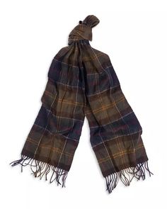 Barbour - Tartan Scarf Barbour Scarf, Barbour Style, Barbour Women, Tartan Scarf, Tartan Design, Winter Scarf, Plaid Scarf, Womens Scarves, Hats For Women