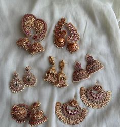 Cute Beaded Jewelry, Ear Piercings Aesthetic, Tattoos Ear, Tattoo Ear, Piercings Aesthetic, Jumka Earrings, Hanuman Wallpapers, Ear Tattoos