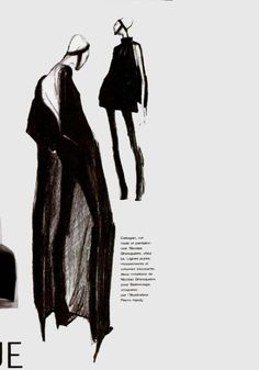 an advertisement for chanel featuring two women in black and white