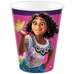 Encanto 9oz Paper Cup 8ct - Toy World Inc Encanto Birthday Party, Encanto Party, Super Party, Diy Balloon Decorations, Balloon Shop, Balloon Delivery, Film Disney, Party Kits, Kids Party Supplies