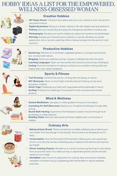 List Of Passions, Finding Passion In Life, How To Discover Your Passion, Healthy Hobbies For Women, New Hobby Ideas For Women, Mindful Hobbies, Passion Project Ideas, Finding Peace Within Yourself, Hobbies To Start