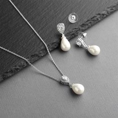 Oval Pearl Jewelry For Wedding, Oval Pearl Wedding Jewelry, Summer Wedding Jewelry, Pearl Wedding Jewelry Sets, Elegant Pearl Jewelry, Pearl Wedding Jewelry, Wedding Jewelery, Wedding Jewelry Set, Jewel Wedding