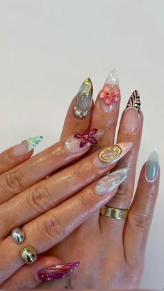 Fall Leaf Nail Designs, Leaf Nail Designs, Cozy Colors, Gucci Nails, Nails Aesthetic, Summery Nails, Long Acrylic Nails Coffin, Almond Acrylic Nails, Pretty Nail Art