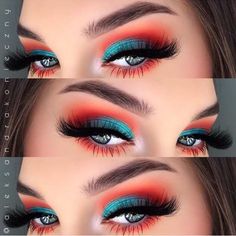 Machiaj Smokey Eyes, Carnaval Make-up, Make Up Diy, Makeup Cantik, Carnival Makeup, Make Up Inspiration