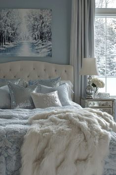 29 Ocean-Inspired Blue Fantasy Bedroom Designs