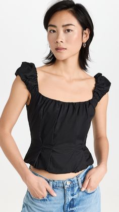 Fast Free Shipping & Free Returns on Lioness Almost Famous Top at Shopbop. Shop new arrivals from Lioness at Shopbop.com Cotton Square Neck Top, Breakfast Club Shirt, Black Top Summer, Summer Black Dress, Fire Fits, Blouse Price, Cropped Tube Top, Almost Famous, Australian Fashion