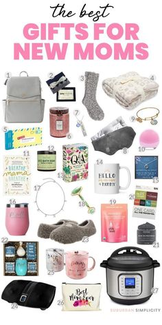 the best gifts for new moms on mother's day and christmas gift ideas