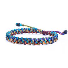 Do you have a thing for rainbows?Whether you use it as a symbol or simply because you want to enjoy the rainbow style for its fashion and colourful accents, this chunky blended rainbow rope bracelet is going to give you movement, texture, colour and stunning quality that can only come knot by knot careful handmade construction.This string bracelet is great for those that like the hippie and boho style but still keeps things minimalistic with its chunky design.Waterproof and made from vegan cord, Waterproof Bracelet, Rainbow Style, Rainbow Fashion, Chunky Bracelets, Nautical Fashion, String Bracelet, Mens Jewelry Bracelet, Gold Bangles, The Rainbow