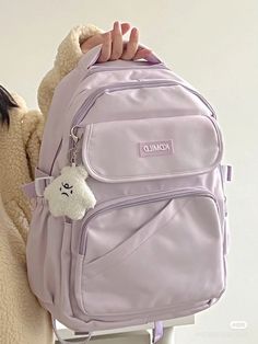 Cute Backbag, Backbag School Aesthetic, Cute Aesthetic Backpacks, Korean Backpack, Girly Backpacks, Army Art, Love Power, Cute Stationary School Supplies