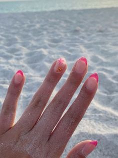 #nailcare  #healthynails  #nailroutine  #nailhealth  #manicuretips  #nailcaretips  #strongnails  #nailgoals  #selfcare  #beautytips Trendy Easy Nails, Cute Summer Nails For The Beach, Summer Nail Inpos Ideas, Nail Design No Acrylic, Beachy Nail Inspo Short, Cute Beachy Nail Designs, Preppy Nail Designs Summer, Nail Inspo For Vacay, Short Almond Nails For Summer