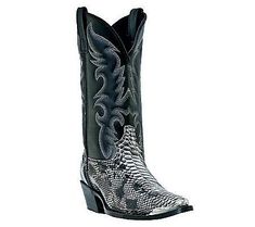 Cowboy cool. Step into true Western style--with ultimate comfort--wearing these men's Monty boots. A padded insole cushions every step, while a snake-print pattern is extra eye-catching. From Dan Post. Dan Post, Mens Cowboy, Mens Cowboy Boots, Harness Boots, Comfort Wear, Western Style, Print Pattern, Work Boots, Snake Print