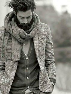 . Gentleman Mode, Wearing A Scarf, Cooler Look, Sharp Dressed Man, Tarzan, Gentleman Style