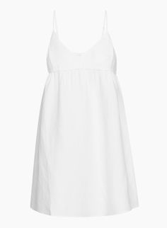 LOVER LINEN MINI DRESS | Aritzia Linen Mini Dress For Daywear, Linen V-neck Mini Dress For Vacation, Linen Mini Dress For Brunch, Summer Linen V-neck Mini Dress, Linen A-line Mini Dress For Brunch, Summer Linen Mini Dress With V-neck, Unlined A-line Linen Dress, Daywear Linen V-neck Mini Dress, Linen V-neck Mini Dress For Daywear