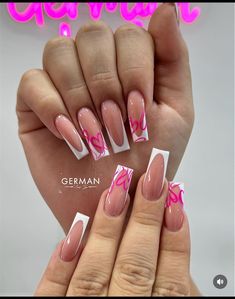 Nail Colors Summer, Jelly Tips, Spring Nail Sets, Nail Ideas Summer, Nail Inspo Nail Art, Nail Inspo Summer, Nail Art Spring, Nail Coffin, Summer Nails Summer