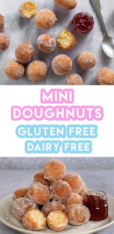 mini doughnuts gluten free dairy free