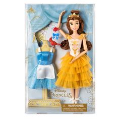 disney princess doll and dress up set