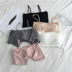 Size : Free Size (Fit For 37.5kg -60kg)Womens Cotton Bra Female Tube Top Bra Womens Suspender Underwear Beautiful Tank Top Seamless Comfort Bra Sport Bra Lace Tops Seamless Cami Bra, Tube Top Bra, Cotton Bra, Strapless Bralette, Suspenders For Women, Top Bra, Cotton Bras, Bra Lace, Mode Inspo