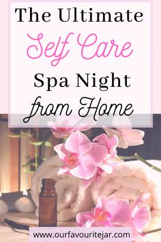 If you’re struggling with self care right now, here is how you can have the ultimate self care spa night from home #selfcare #selfcaretips #spanight #wellbeing #wellness Evening Bath Self Care Routine, Temple Spa, Mum Life, Spa Night, From Home, Self Care