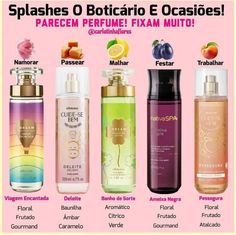 boddy splash, boticário, boddy splash boticário, perfume, dicas para de cheirosa, splash cheiroso, perfumes cheiroso, dicas para ser cheirosa Diy Perfume, Beauty Life, Just Girl Things, Clean Skin, Body Skin