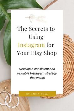 the secrets to using instagram for your etsy shop