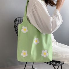 Sacs Tote Bags, Canvas Beach Bag, School Tote, Flowers Tote, Shopper Bags, Tote Outfit, Ladies Handbags, Cute Bags