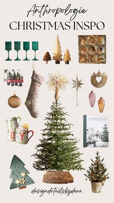 Beautiful Anthropologie Christmas Decor ideas Anthropologie Christmas 2024, Anthropologie Home Christmas, Anthropology Christmas Tree, Anthro Inspired Christmas, Anthropologie Christmas Decor, Folksy Christmas