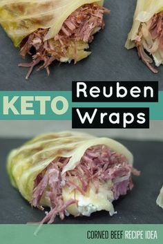 the keto wrap is cut in half and ready to be eaten