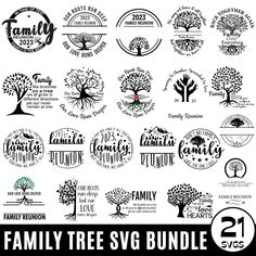 Family Tree Logo Design, Family Reunion Tshirt Design, Reunion Tshirt Design, Family Reunion Logo, Family Tree Logo, Family Reunion Tshirts, Family Reunion Shirts Designs, Family Reunion Svg, Tree With Roots