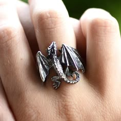 Dragon Celtic, Flying Dragon, Celtic Dragon, Dragon Necklace, House Targaryen, Magical Jewelry, Silver Wings