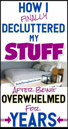 How to declutter room by room, get rid of clutter and get SERIOUSLY organized at home Declutter Room, Declutter Help, Get Seriously Organized, Seriously Organized, Get Rid Of Stuff