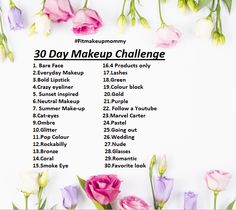 Makeup Themes Ideas List, Make Up Challenge Ideas, 30 Day Makeup Challenge, Bridal Makeup Artist Tips, Bio For Makeup Artist Instagram, Makeup Artist Bio Instagram, Makeup Challenge Ideas Fun, Makeup Artist Content Ideas, Make Up Challenge