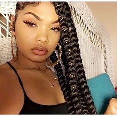 Braids Pictures, Big Box Braids, Lustrous Hair, Braids With Weave, Twist Braids, Tips Tricks, Black Girls Hairstyles, Hair Today