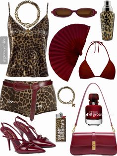 Scorpio Venus Style Board, Lepord Print 2000s Outfit, Cheetah Print Outfits, Model Outfit, Bratz Inspired Outfits, Causual Outfits, Night Outfits, Lookbook Outfits, Classy Outfits