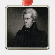 an old photo of a man with white hair ornament hanging on a wall