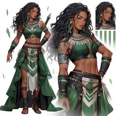 Human Warrior, Colored Characters, Warrior Concept Art, Warrior Outfit, Couples Halloween Outfits, Fashion Artwork, Jungle Art, Female Character Concept