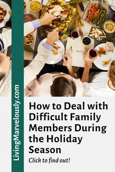 In order to maintain your mental health at holiday family gatherings, these are my best tips for how to deal with difficult family members. Learn how to defer those uncomfortable conversations about politics, relationships, or careers. Difficult Family, Uncomfortable Conversations, Reaching Goals, Happy Marriage, Confidence Building, Family Holiday, Gratitude Journal, Family Gatherings