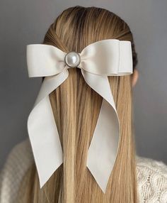 Heavy Rain, Favorite Hairstyles, Hair Beads, Diy Hair Bows, Diy Hair Accessories, Bow Hair Clips, Bridal Hair Accessories